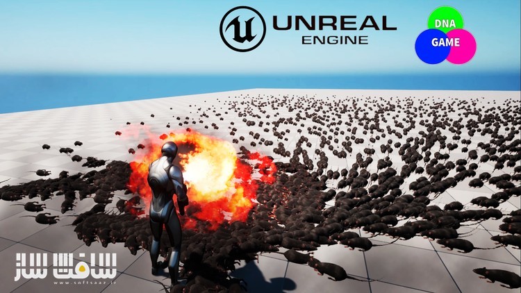 آموزش ایجاد جمعیت با بلوپرینت و نیاگارا در Unreal Engine 5