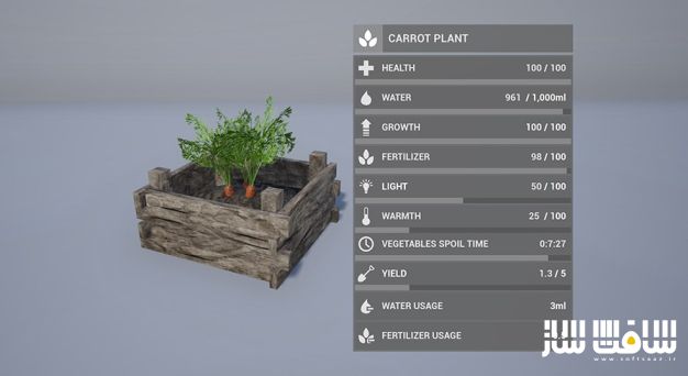 دانلود پروژه Player Farming System برای آنریل انجین