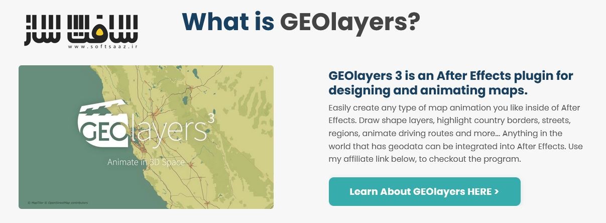 آموزش پلاگین Geolayers در After Effects