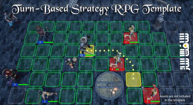 Turn Based Rng دانلود پروژه Turn-Based Strategy RPG Template برای آنریل انجین | سافت ساز