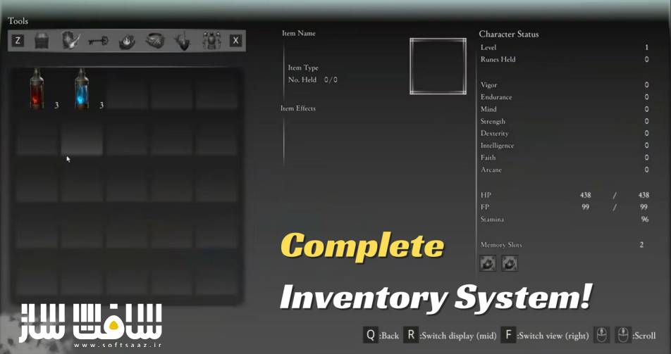 دانلود پروژه The Beast Inventory System برای آنریل انجین