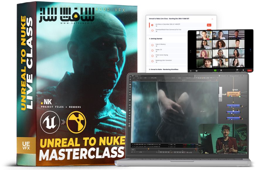 مسترکلاس Unreal به Nuke از Unreal For VFX