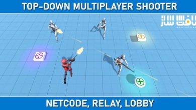 دانلود پروژه Multiplayer Top-Down Shooter Template برای یونیتی