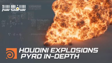 آموزش انفجار در Houdini : تکنیک های شبیه سازی Pyro