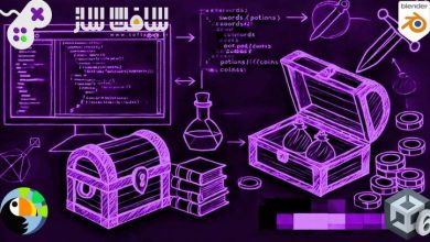 آموزش توسعه سیستم موجودی در Unity 6 و Blender