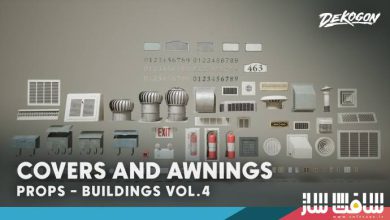 دانلود پروژه Buildings VOL.4 روکش و سایبان برای آنریل انجین