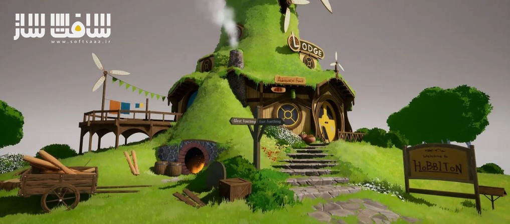 تسلط بر هنر محیط‌سازی برای بازی‌ها با Unreal Engine از CGMA | سافت ساز