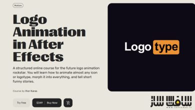 لوگو انیمیشن در After Effects از Motion Design School