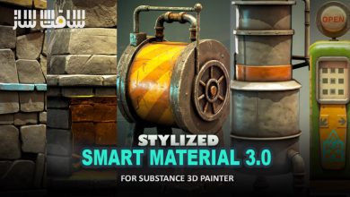 دانلود اسمارت متریال های استایلایز برای Substance 3D Painter