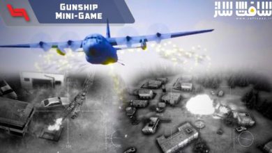 دانلود پروژه مینی بازی Gunship برای آنریل انجین