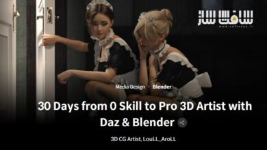30 روز از مهارت صفر تا هنرمند حرفهای 3D با Daz و Blender3D