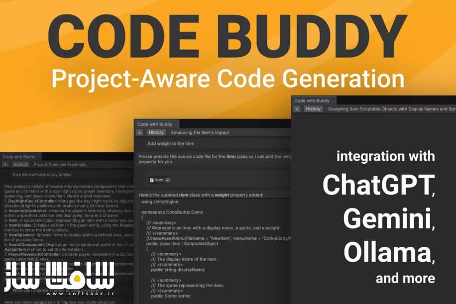 Disaster Code Buddy دانلود پروژه Code Buddy v2.7.1 برای یونیتی | سافت ساز