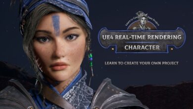 رندرینگ کاراکتر به‌صورت ریل‌تایم در Unreal Engine 4