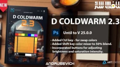دانلود پلاگین D_COLDWARM برای فتوشاپ