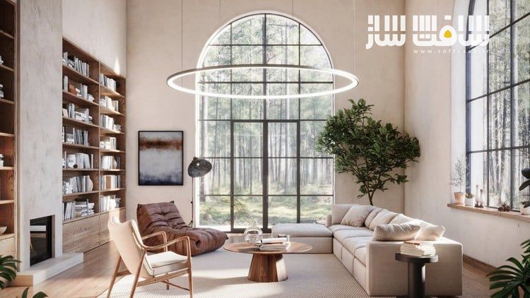 تجسم حرفهای فضای داخلی با 3ds Max و Corona Renderer