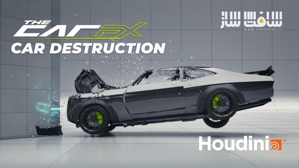 تخریب خودرو با The CarFX در Houdini