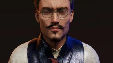 آموزش ساخت چهره واقعگرایانه 3D مرد آسیایی