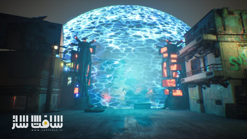 ایجاد سپر گنبدی علمیتخیلی در Unreal Engine