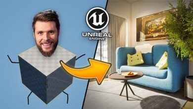آموزش مدل‌سازی حرفه‌ای سه‌بعدی در Unreal Engine 5