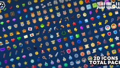 دانلود پروژه 2D Icons برای یونیتی