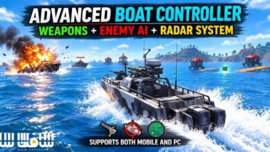 دانلود پروژه Boat Controller برای یونیتی