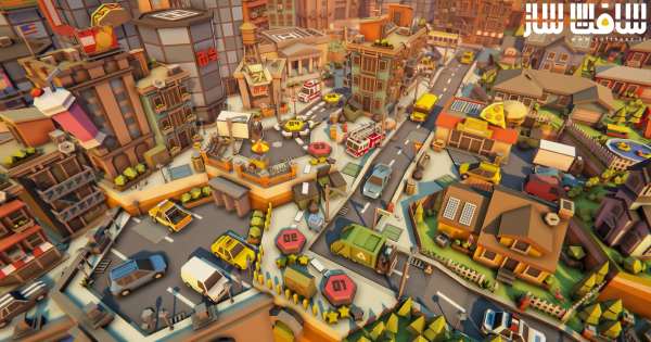 دانلود پروژه POLYGON MINI - City Pack - Art by Synty برای یونیتی