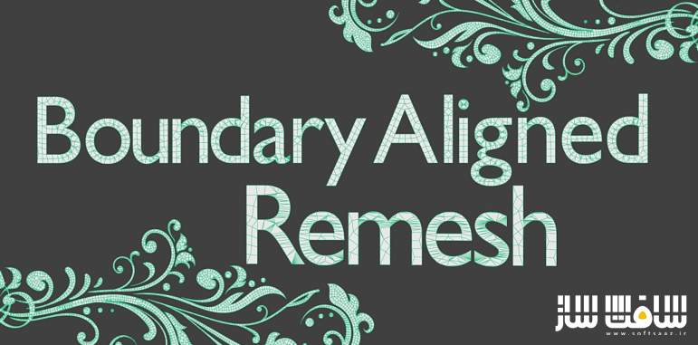 دانلود پلاگین Boundary Aligned Remesh برای بلندر