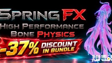 دانلود پلاگین SpringFX برای بلندر