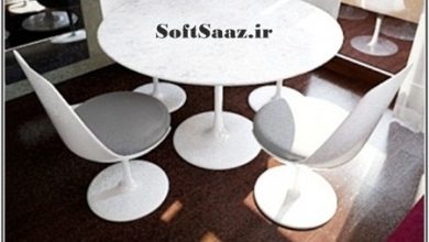 مدل سه بعدی انواع میز