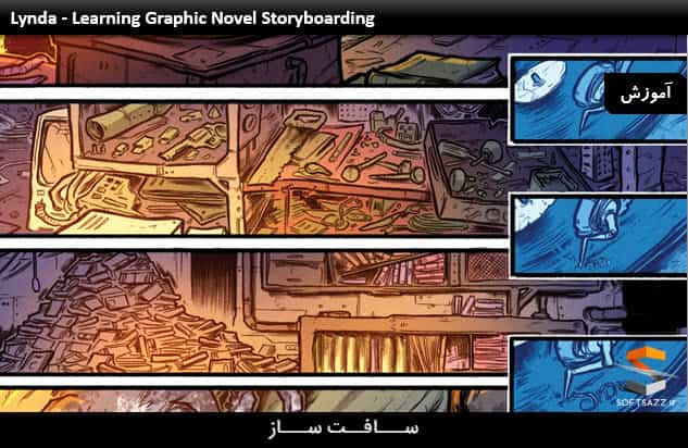 آموزش ساخت استوری بورد رمان گرافیکی در Illustration و Photoshop