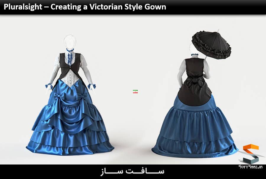 طراحی لباس با سبک ویکتوریا